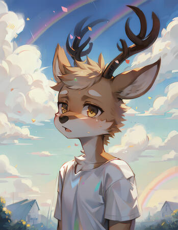 シカの少年 (deer boy)