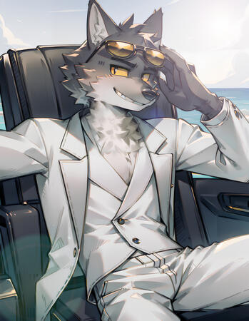 ミスターウルフの新しい車 (Mr. Wolf's New Car)